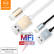 MCDODO 2.4A Fast For Lightning MFi USB Cable For iPhone Xs Max XR 7 8 6 6S Plus Charging Cable USB Data Phone Charger Cable 2024 - buy cheap