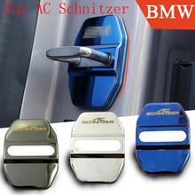 FLYJ 4PCS Car Door Lock Car sticker Buckle cover car accessories interior Door Lock cover protector Buckle For BMW AC Schnitzer 2024 - buy cheap