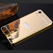 Fashion Luxury Rose Gold Mirror Case for HTC Desire 830 shell Back Cover for HTC Desire 830 2024 - buy cheap