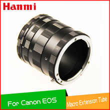 Free Shipping Tracking Number  Macro Extension Tube Ring Adapter for Canon EOS EF DSLR SLR 700D 650D 600D 60D 7D 2024 - buy cheap