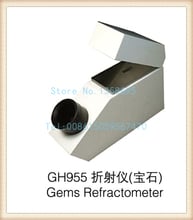 Refractómetro de gemas gemelógicas gh955 con luz integrada, rango RI 1,30-1,81, máquina de prueba de diamante 2024 - compra barato