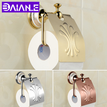 Bathroom Toilet Paper Holder Cover Waterproof Brass Ceramic Paper Towel Holder Wall Mounted Toilet Tissue Roll Paper Holder Gold 2024 - buy cheap