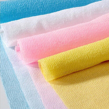 3 Colors Nylon Mesh Bath Shower Body Washing Scrubbers Exfoliate Puff Scrubbing Towel Face Wash Household Bathroom Cleaning Tool 2024 - buy cheap