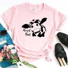 Herd That cow Women tshirt Cotton Casual Hipster Funny t-shirt Gift Lady Yong Girl Top Tee Drop Ship ZY-298 2024 - buy cheap