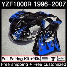 Thunderace For YAMAHA YZF1000R Blue flames 96 97 98 99 00 01 21HC.9 YZF 1000R YZF-1000R 1996 1997 1998 1999 2000 2001 Fairing 2024 - buy cheap
