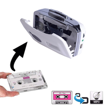 USB-преобразователь кассеты в MP3, преобразователь ленты в MP3 в USB-флеш-накопитель/флэш-память с наушниками 2024 - купить недорого