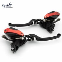 Palancas de freno hidráulico de embrague Universal 50cc-300cc para motocicleta, juego de cilindro maestro para Honda Suzuki Kawasaki Yamaha Aprilia BMW 2024 - compra barato