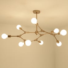 MDWELL Modern Chandeliers Design for Living Room Bedroom Iron Indoor Lighting Fixture Design Creative Hanging Lamps Home Deco 2024 - buy cheap