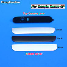 ChengHaoRan верхняя стеклянная камера вспышка объектив + задняя крышка батарейного отсека Корпус для Huawei для Google Nexus 6P запасные части 2024 - купить недорого