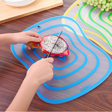 5Pc Plastic Chopping Board Non-slip Frosted Kitchen Cutting Board Vegetable Meat Tools Kitchen Accessories Chopping Board 2024 - buy cheap