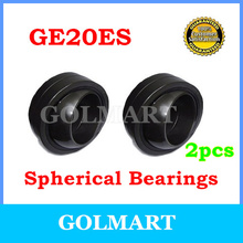 2pcs GE20ES GE20E spherical plain joint bearings with self-lubrication 20 x 35 x 16 mm 2024 - buy cheap
