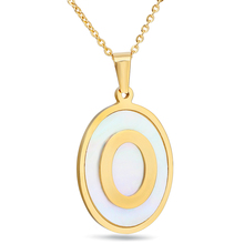 Fashion Gold Color Shell Pendant Necklace for Women, Fine Quality Titanium Steel Jewelry Accessories 2024 - buy cheap