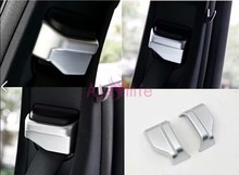 Chrome Car Styling Interior Seat Belt Decoration Cap Cover Panel Trim For Mercedes Benz 2016 2017 E Class W213 GLC Accessories 2024 - buy cheap