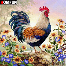 HOMFUN 5D DIY Diamond Painting Full Square/Round Drill "Animal chicken" 3D Embroidery Cross Stitch gift Home Decor A02501 2024 - buy cheap