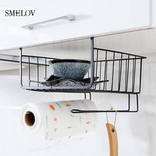 Creative Hanging Kitchen Dish Storage Cabinet Basket Rack Cupboard Bathroom Wardrobe balcony desk book Shelf Organizer Holder 2024 - buy cheap