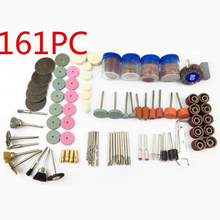 161 PCS Mini Drill Rotary Tool Accessories Bit Set for Grinding Polishing Cutting Abrasive Tools Kits 2024 - buy cheap