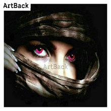 Diamond painting woman portrait full square icon diamond mosaic religion female full drill round diamond embroidery masked woman 2024 - buy cheap