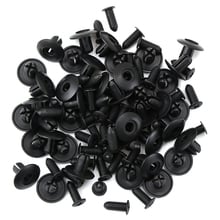 8mm Car Rivet Fastener Universal 40pcs Plastic Car Door Bumper Fender Bumper Fixed Clip Car-styling 2024 - buy cheap