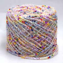 Fashion New 250g Health Wool Acrylic Cotton Gold thread Blended Fancy Yarn for knitting colorful knit crochet thread Z3938 2024 - buy cheap