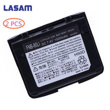 LASAM 2pcs 7.4v 1500mAh Replacement Li-ion Battery Two-way Radio Battery for Yaesu Vertex FNB-80Li VX-5R VX-6R VX-7R VXA-700 2024 - buy cheap