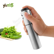 YOTOP BBQ Stainless Steel Fine Mist Olive Pump Spray Bottle Oil Sprayer Pot Cooking Tool Barbecue 2024 - buy cheap