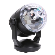 Mini 6W LED Wall Lamp with Suction Cup Crystal Ball Lamp Sound Control LED Mobile Charging Mini Laser Activated Small Magic Ball 2024 - buy cheap