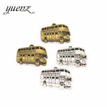 YuenZ 5pcs Antique silver color sMetal alloy car Charms Pendants Necklace Beads for DIY Big Hole Beads Bracelets Charms J118 2024 - buy cheap