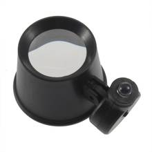 1pcs 10X Eye Jeweler Loupe Magnifier with LED Light Repair Watch Brand New 2024 - buy cheap