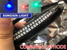 1000 шт. SMD 3528 RGB светодиодный общий катод 20 мА SMT чип триколор (красный зеленый синий) 1210 поверхностное крепление PCB светильник светодиод лампа 2024 - купить недорого