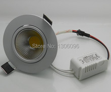 5W 10W dimmable high quality high power COB led Ceiling Recessed Lights ,led downlight,free shipping 2024 - buy cheap