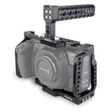 MAGICRIG-jaula 4K BMPCC con mango superior para cámara de cine de bolsillo Blackmagic, BMPCC 4K /BMPCC 6K para montar micrófono, Monitor Flash 2024 - compra barato