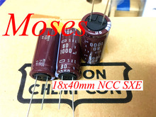 80v 1000uf 100% Original nuevo NCC SXE serie electrolítico de Audio condensador Radial capacitancia 18x40mm 2024 - compra barato