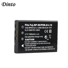 Dinto 1pc 3,7 V 1200mAh FNP-60 NP 60 NP60 SLB 1137 NP-60 K5000 CNP-30 F410 F601 F501 2024 - купить недорого