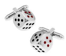 New Arrival High Quality Men Shirt Designer Cuff links Retail Copper Material Boson Dice Design CuffLinks Free Shipping 2024 - buy cheap