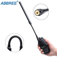 ABBREE-antena táctica de doble banda AR-148 SMA macho, cuello de cisne para GPS portátil, Garmin Alpha 144, 50 Astro 430, 100, 430, 320, 900 2024 - compra barato