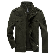 Cotton Military Jacket Men 2019 Autumn Soldier MA-1 Style Army Jackets Male Brand Slothing Mens Bomber Jackets Plus Size M-6XL 2024 - buy cheap