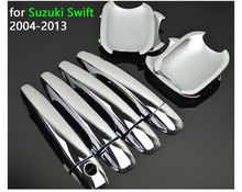 for Suzuki Swift 2004-2013 Accessories Chrome Door Handle Covers 2005 2006 2007 2008 2009 2010 2011 2012 Car Styling Stickers 2024 - buy cheap
