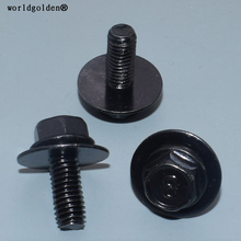 worldgolden 100pcs metal fasteners Head Lamp Unit Screw for Mazda#9GG600616T 2024 - buy cheap