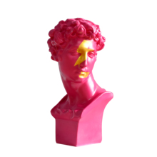 WU CHEN LONG Pink Lightning Giuliano de' Medici Art Sculpture Statue Handmade Art Figurine Resin Crafts Home Decoration R2225 2024 - buy cheap