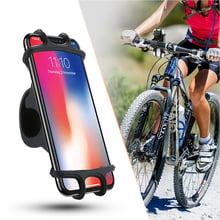 50pcs/lot Bicycle Phone Holder For Xiaomi Huawei Universal Mobile Phone Holder Bike Motorcycle Handlebar Clip Stand Holder Stand 2024 - buy cheap
