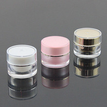 5g few colors ACRYLIC  cylinder   shape cream bottle,cosmetic container,,cream jar,Cosmetic Jar,Cosmetic Packaging 2024 - buy cheap