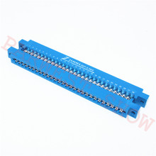 Free shipping 2PCS/Lot 28pin Blue Female Jamma Edge Connector for Arcade game machine kits/arcade Jamma Machine parts(28pin*2) 2024 - buy cheap