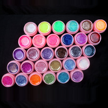 Novo kit de 30 cores com glitter gel uv construtor de unhas falsas dicas conjunto de esmaltes de unhas de acrílico rosa 2024 - compre barato