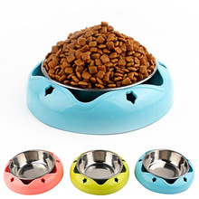 Feeder Dog Bowl For Cats Pet Feeder Water Bowl Puppy Outdoor Food Dish Travel Pet Dry Food Outdoor Tableware Puppy Accessories 2024 - buy cheap