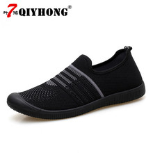 New2019 Men's Casual Shoes Sneakers Spring Summer Popular Mesh Breathable Comfortable Men Shoes Loafers footwears Slipon Walking 2024 - buy cheap