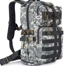 Sacos de Homens Ao Ar Livre À Prova D' Água Molle Bagpack 30L Camping Camuflagem Militar 3 P Assalto Tático Viagem de Acampamento Caminhadas Mochila 2024 - compre barato