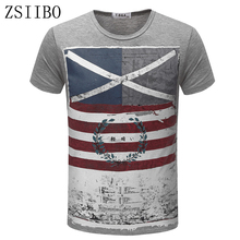 ZSIIBO-Camiseta de manga corta para hombre, prenda de vestir, con cuello redondo, de marca, a la moda, envío completo, TX82 2024 - compra barato