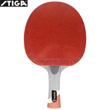 Stiga genuíno pro qualidade de cristal 4 estrelas raquete de tênis de mesa ping pong paddle 7-ply madeira ittf aprovado borracha para torneio 2024 - compre barato