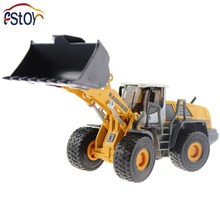 Alloy Diecast Shovel Loader Toy Bulldozer Truck Model 1:50 4 Wheel large Liftfork Engineering Truck Collection Toys 2024 - buy cheap