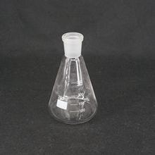 Frasco cônico para cozinha 250ml, frasco de laboratório com capacidade rápida 24/29 para condensação de vidro boro graduado 2024 - compre barato